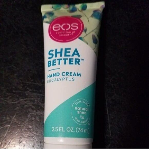 Eos Shea Butter Hand Cream Lotion Eucalyptus - Picture 1 of 5